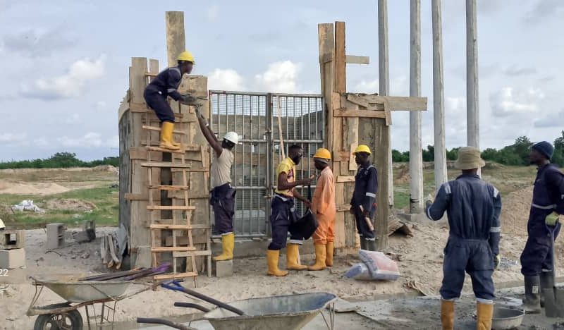 Civil Works at Escravos Production Support Building